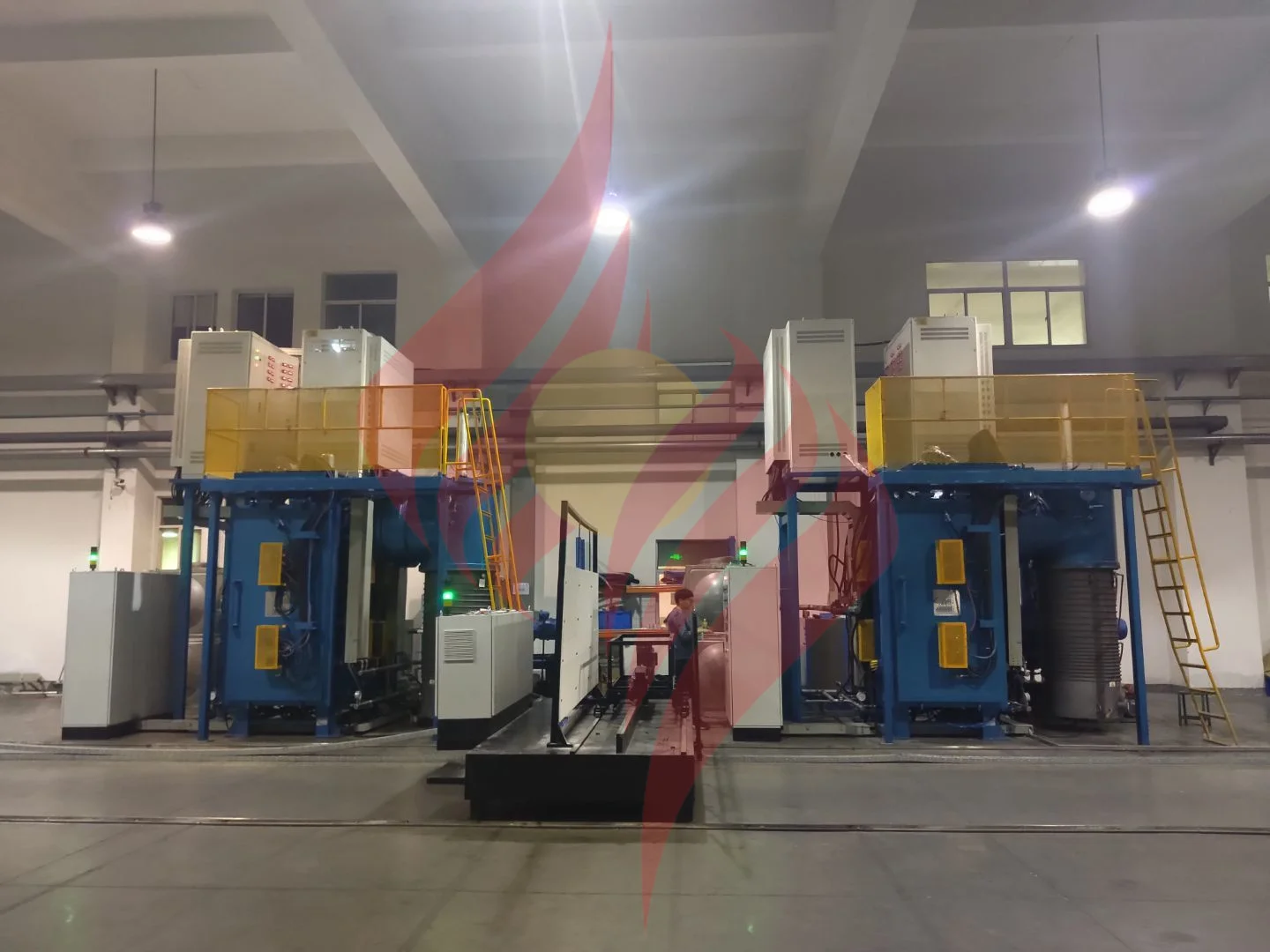 800c Continuous Atmosphere Aluminum Brazing Vacuum Furnace For Radiators Air-Conditioning Evaporators Heat Exchangers