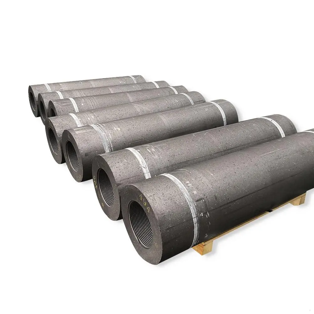 High Quality High Power Graphite Electrode Dia 500mm for Direct Electric Arc Furnace Steelmaking