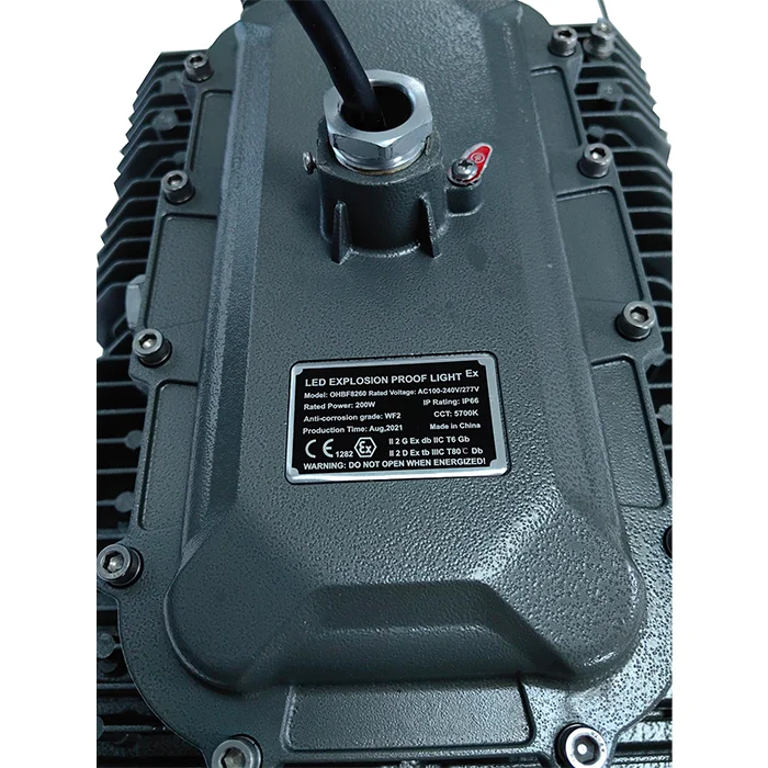 Nice DL260 100-250w Suitable for IIA, IIB, IIC Explosive Gas Environment Explosion Proof Led Lights