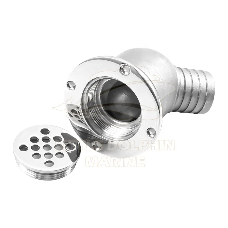 Little Dolphin Manufacture Stainless Steel 316 Boat Floor Drain Boat Strainers Water Drain Plug