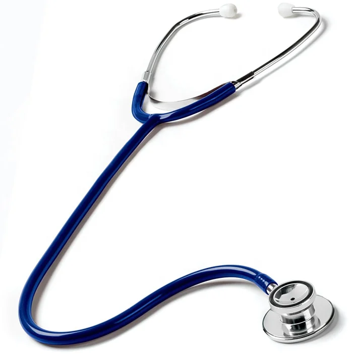 Double head stethoscope with aluminum , Double-sided Stethoscope, medical stethoscope, teaching stethoscope