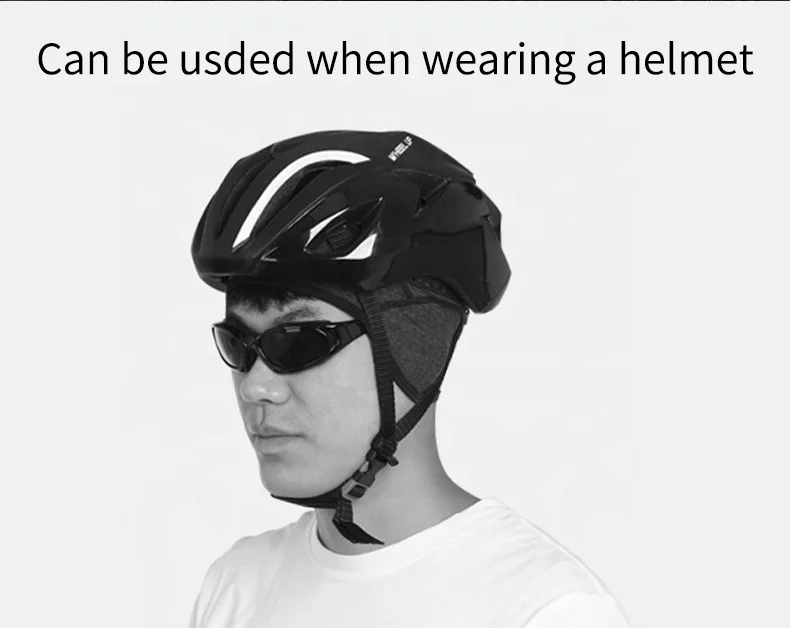 WHEEL UP Winter Fashion Earbuff Running Beanie Hats Cycling Cap Fleece Thermal Helmet Liner Skull Caps With Ear Covers