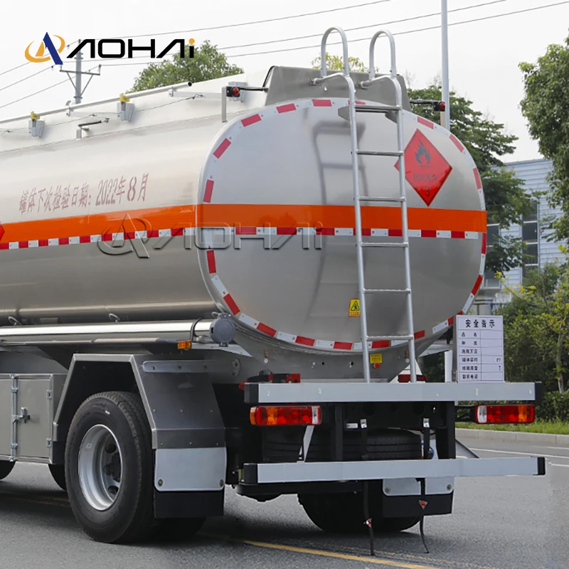 FAW New Fuel Tank Truck  20000 Liters 6X2 Oil Tank Truck Mobile Petrol Station Truck For Sale