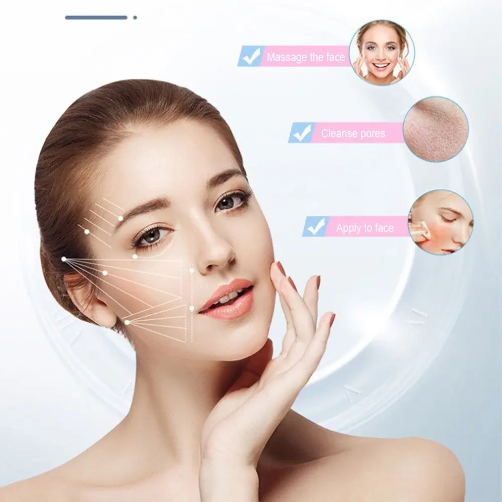 Silicone Face Ice Cube Facial Contouring Ice Mold Roller Silicone Frozen Face Roller Massager Ice Face Roller for Beauty