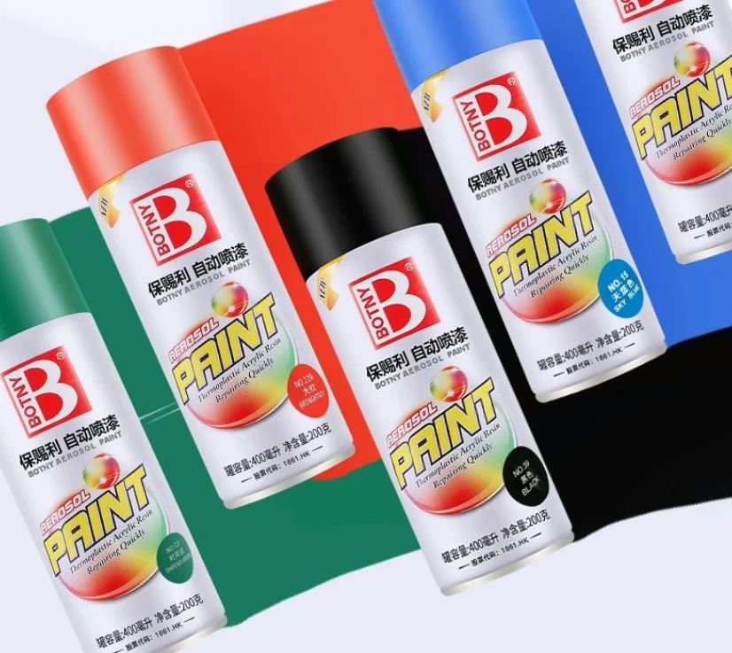 Factory direct Acrylic Paint Aerosol Colour Spray Paint for Car