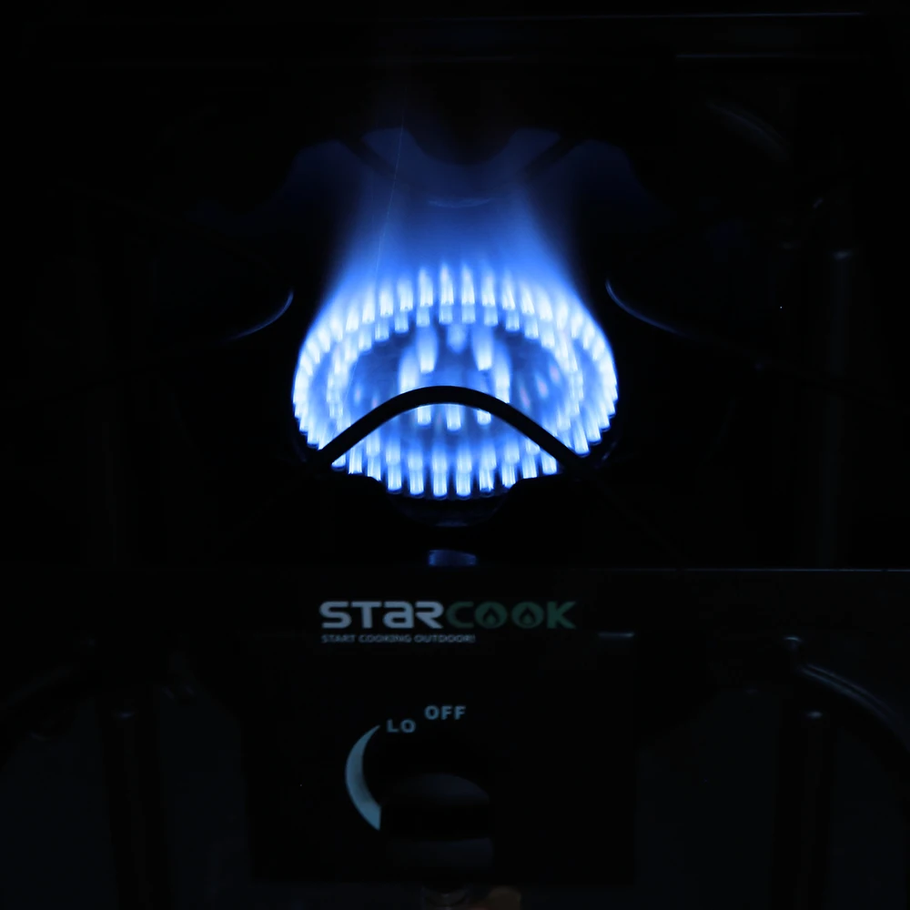 
Newest Style Explore Gas Stove High Pressure Cast Iron Burner Gas Cooktop 