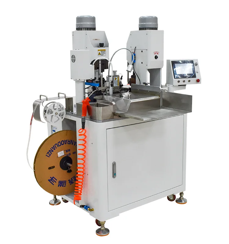 Auto cable terminal crimping machine wire stripping and crimping machine