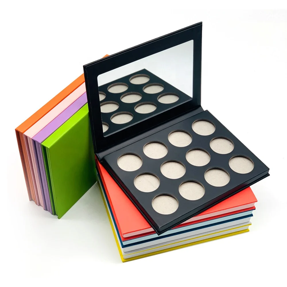 Private Label 4 6 8 9 12 16 18 20 21 25 30 Colors Custom Logo Eye Shadow