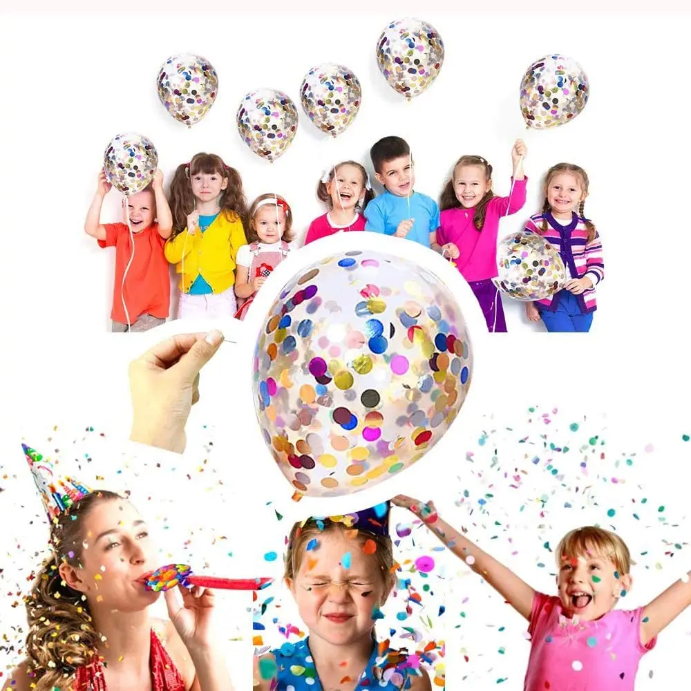 Sequin Balloon Wedding  Latex Glitter Balloons Confetti Balloons For Wedding And Birthday