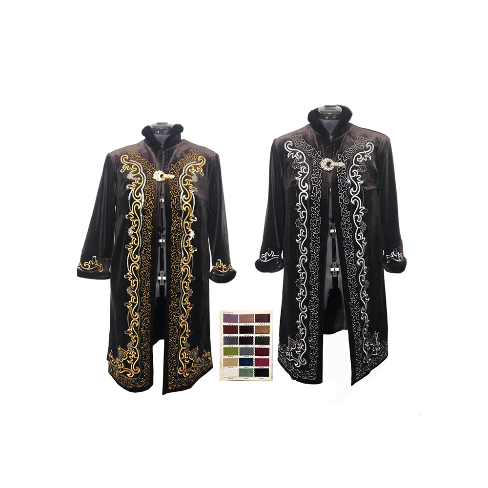 
Women Beshmet Kazakh National Clothing on Selling 