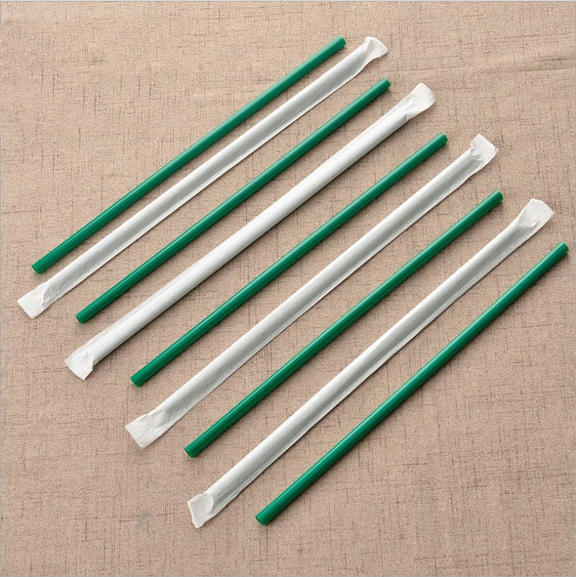 Eco Friendly Corn PLA Straws biodegradable 100% compostable Drinking Straws