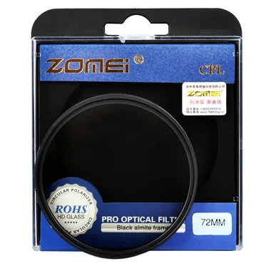 Zomei 49mm wholesale filter lens Slim CPL filter for camera