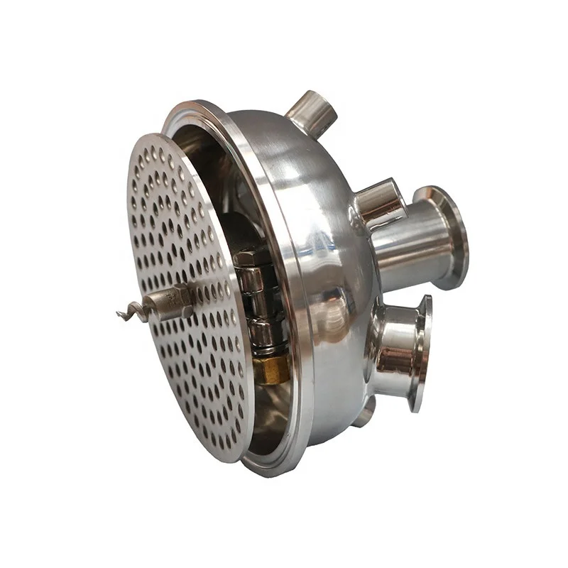 Настраиваемая полусферическая крышка SS304 с фильтрующей пластиной и комплектом крышек струйного экстрактора