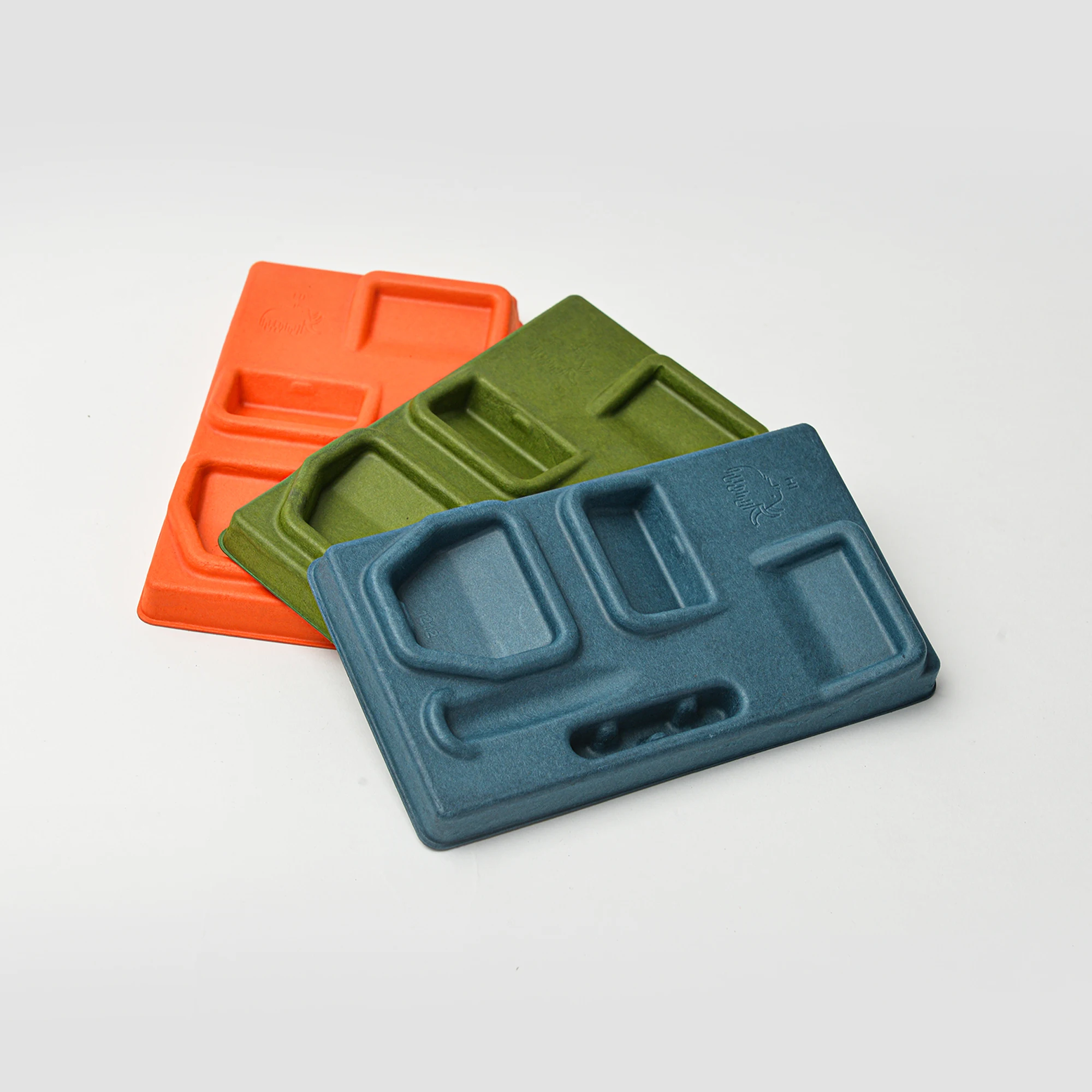 wholesale custom Skincare phone accessories recyclable paper biodegradable cosmetic packing box molded pulp