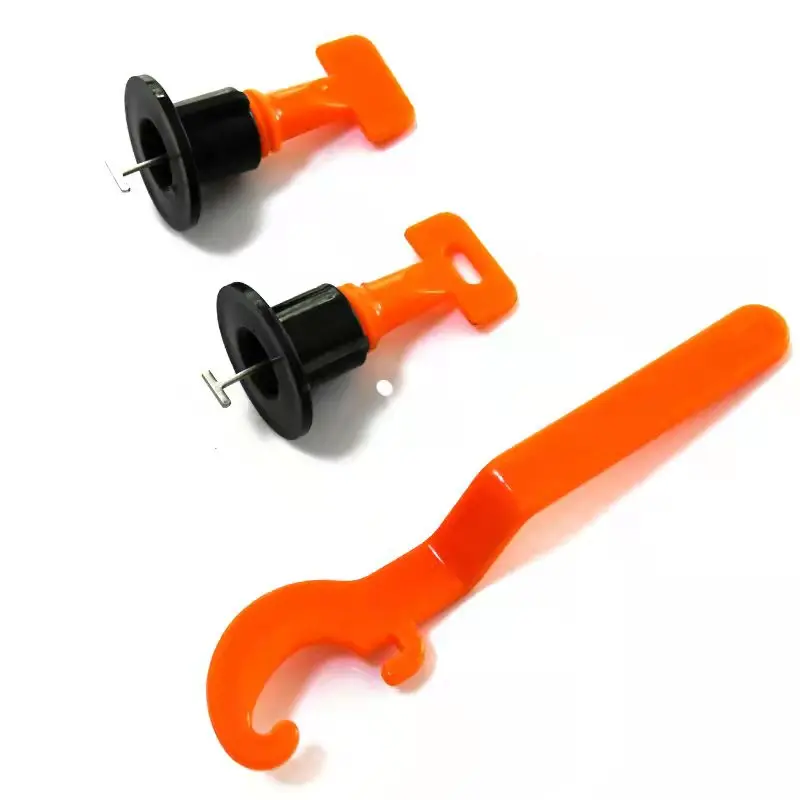 Factory Wholesale Tools Tile Levelling Plastic Wedges Spacer System