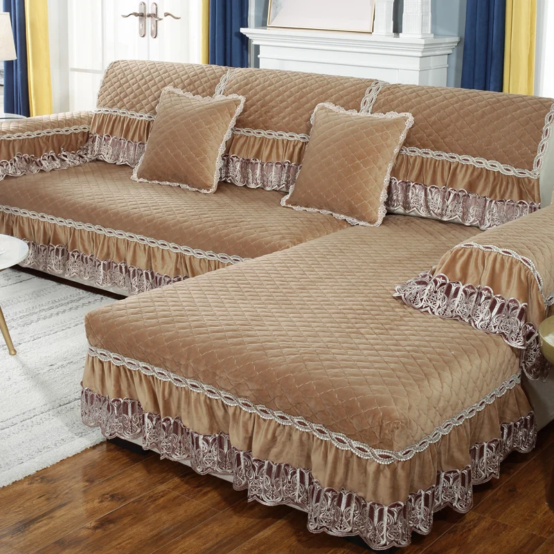 Custom sofa cover family office suit design sofa cover
