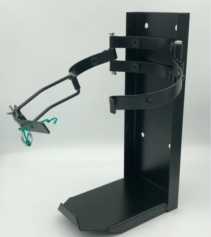Heavy duty vehicle bracket for SABS 9kg DCP fire extinguisher SABS
