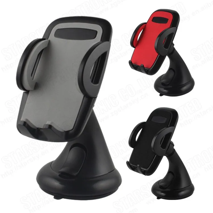 Dashboard Car Phone Holder With Washable Strong Sticky Gel Pad Car Cell Phone Holder for Car Dashboard & Windshield Phone Mount