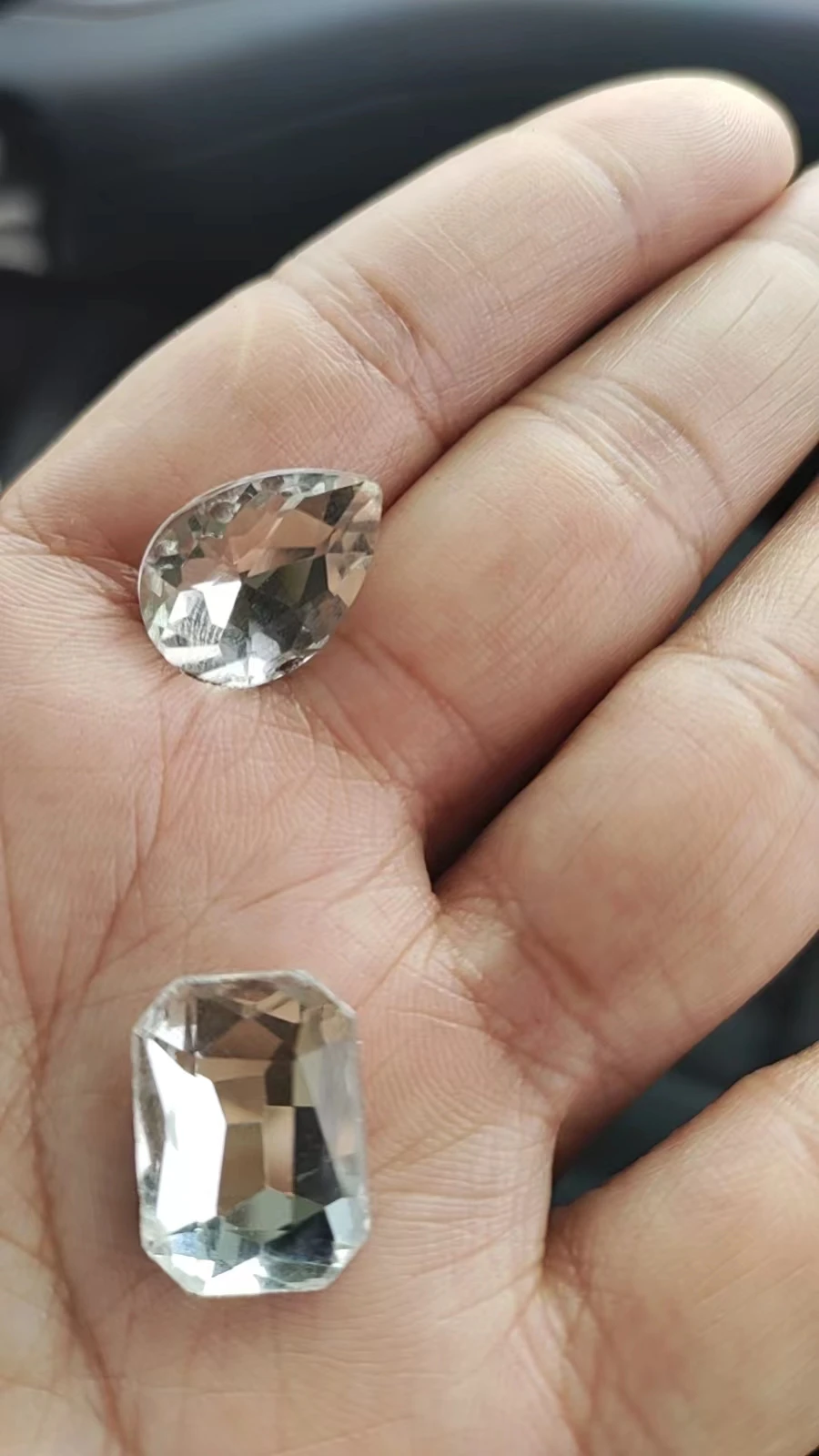 New Custom Products Top Fashion Western Heel of Shoe Crystal Stone