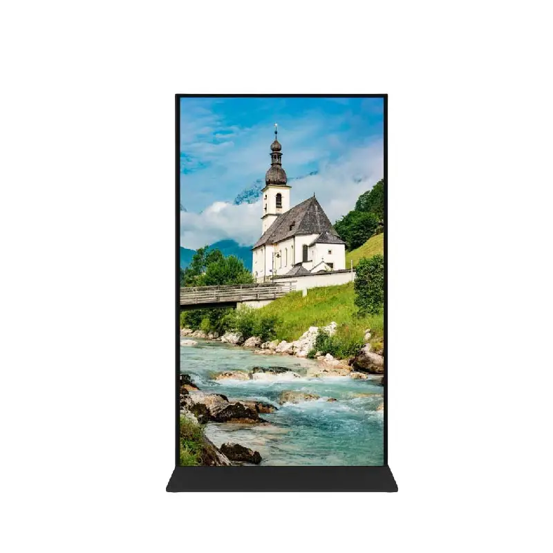 86-inch Full Screen Digital Poster Android Windows LCD digital signage advertising player screen