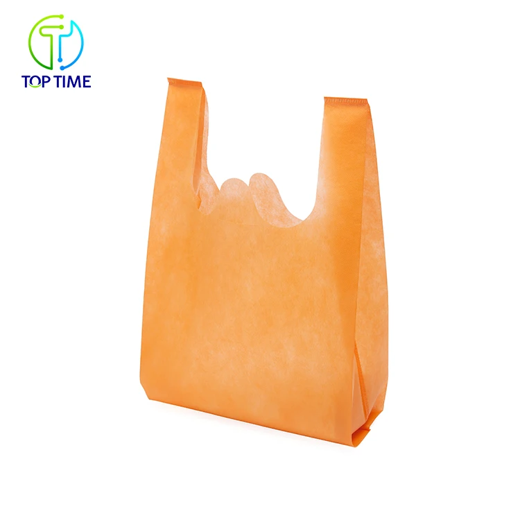 
Multi Color Non-Woven T-Shirt Vest Bag Bolsas Ecologicas Publicitarias 