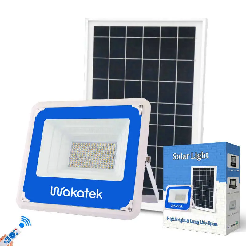  WAKATEK 200 Вт самый популярный профессиональный производитель светодиодный прожектор на солнечной батарее высокая