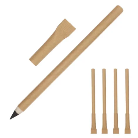 The Eternal Pencil can recycle the novel shape of the paper penholder and environmental protection material
