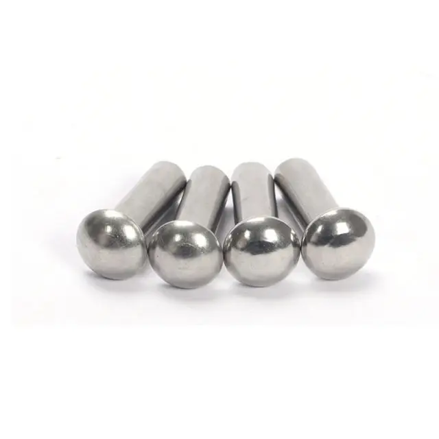 Automotive industry semicircle round head stainless steel solid rivets