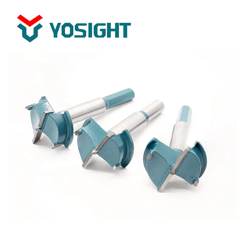 Wood Forstner Drill Bit Hole Saw Carbon Steel Tungsten Carbide Wood Cutter