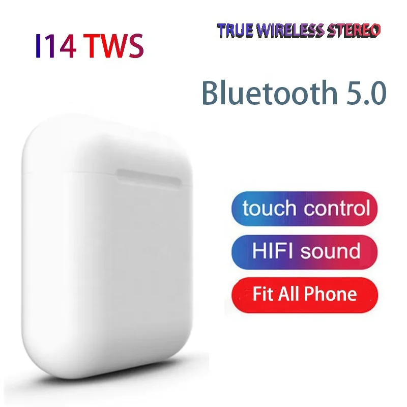 Tws Earbuds Wireless Headphone Earphones I20 I9s Tws Mini Blue Tooth Earbud I14 Tws I20