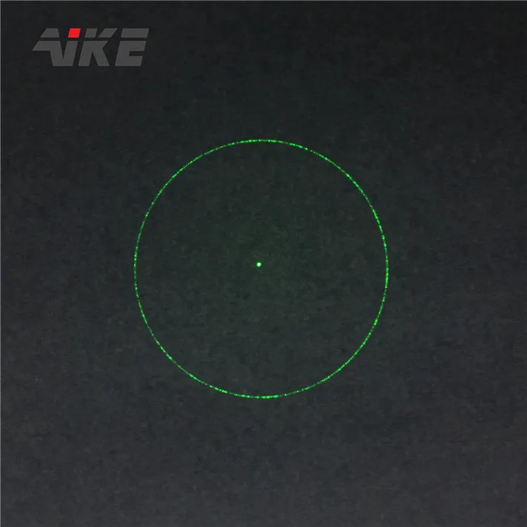 AIKE  Solid Line Circle  DOE DOE Red Green Laser Diode Module  for machine vision