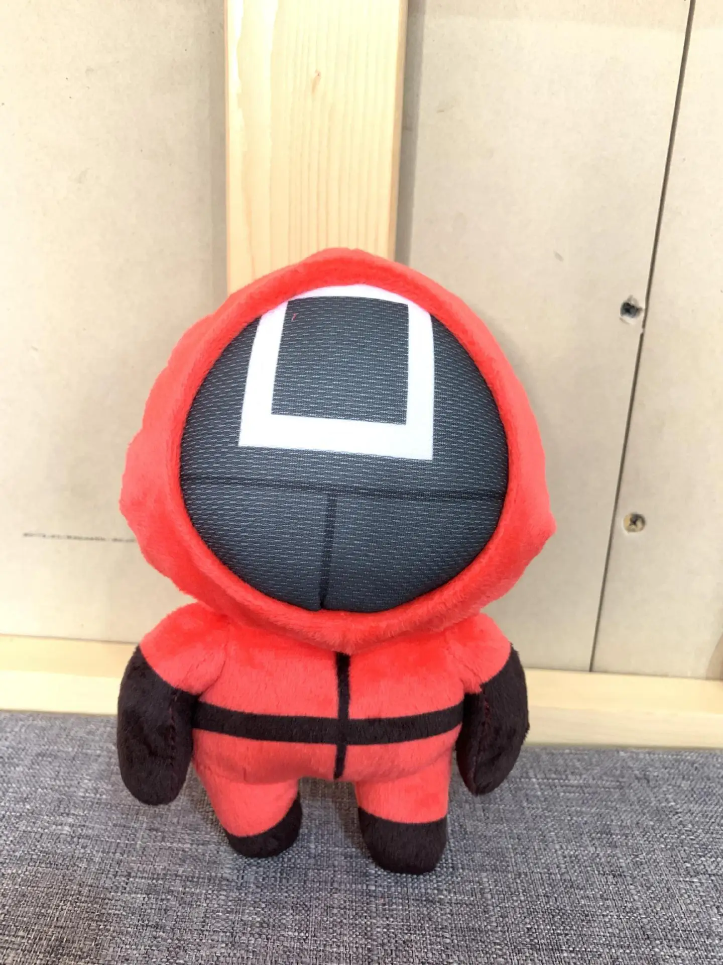 Корейские фигурки из игры кальмар квадратные круглые треугольные плюшевые игрушки