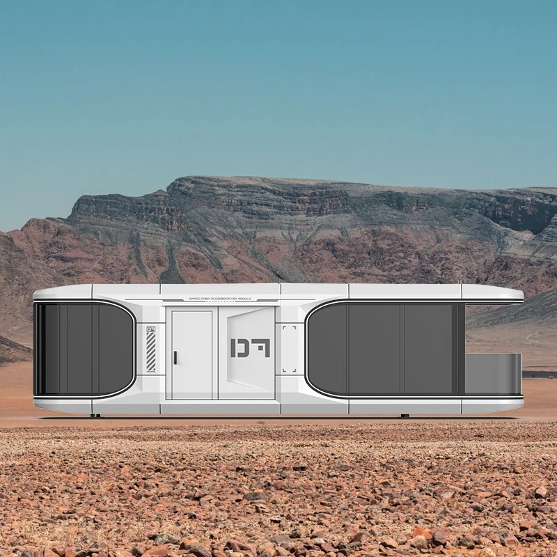 Chine Modulaire Petite Maison Prefabrique House Villa Small Units Eco Etong Smart Luxury Mobile House Space Capsule House