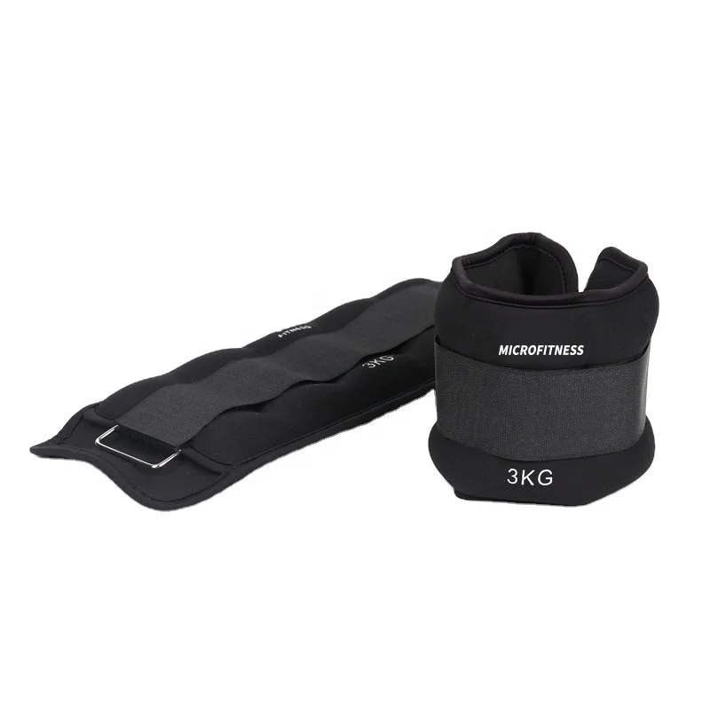 Аксессуары для спортзала фитнеса тренировок Регулируемый Вес щиколотки