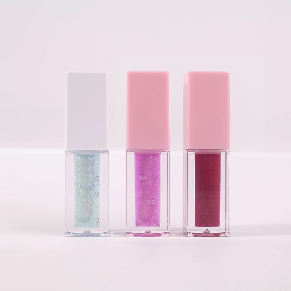 42 colors lip oil  Custom Logo Vegan Makeup Lip Care Oil Vegan Moisturizing Lasting Hydrating Plumping Lip Oil