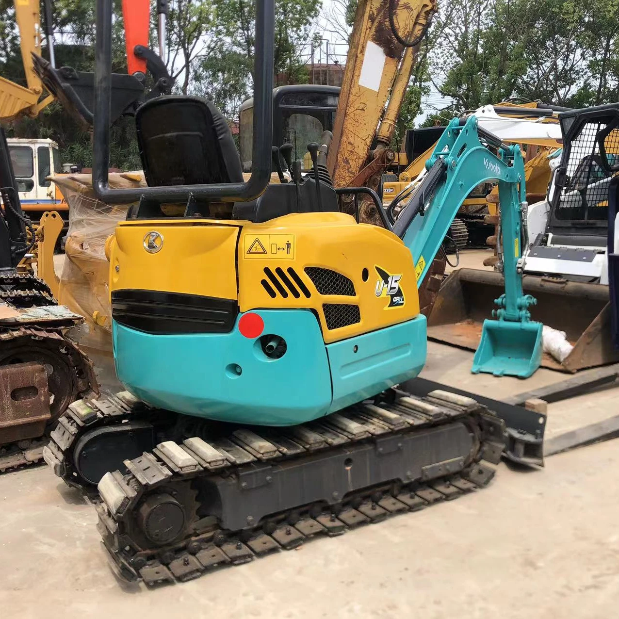 New Arrive mining tracked Kubota u15 u20 u30 u35 Used Mini Excavator U35 3 ton excavators used to digger on sale