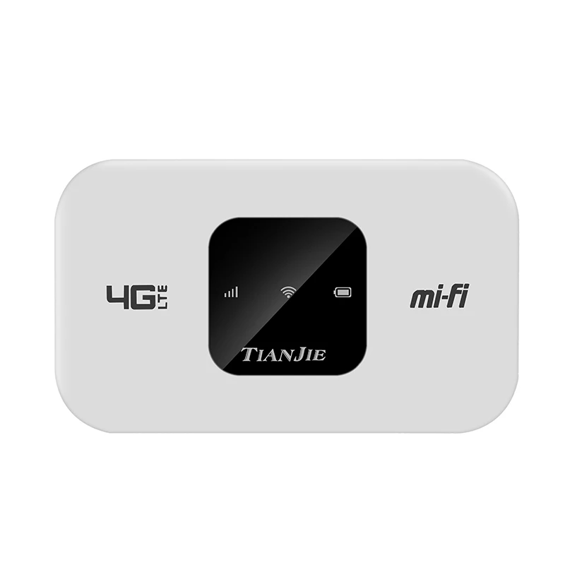 TIANJIE Qualcomm MSM8916 Portable Home 4G LTE Mini Wireless Router 150mpbs Unlocked Pocket Mobile WIFI SIM Card Slot Hotspot