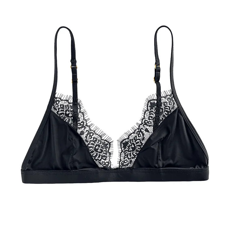 One Piece Seamless Brassiere Women Beautiful Bras Sexy Ultra-thin Ice Silk Wire Free Bra For Girl