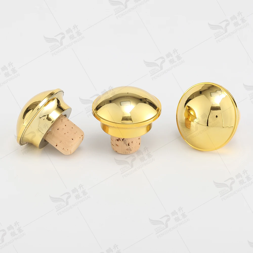 Top Caps Custom Liquor Wine Bottle Stopper Customized Cap for Olive T-shaped Synthetic Wine Cork Plastic Oil Glass Gin Bottles