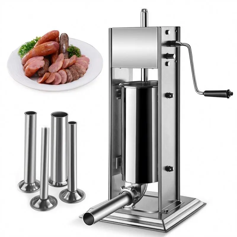 Hot selling product german commercial sausage make machine 10litre sausage filler manufacture