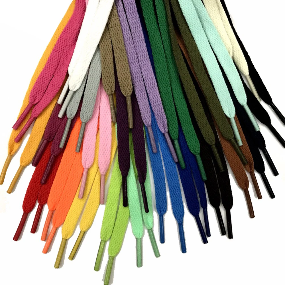 Cheap Mixed 54 Colors Retail Boots & Shoes Rope Strings Shoe Laces  Waxed Cotton Shoelaces