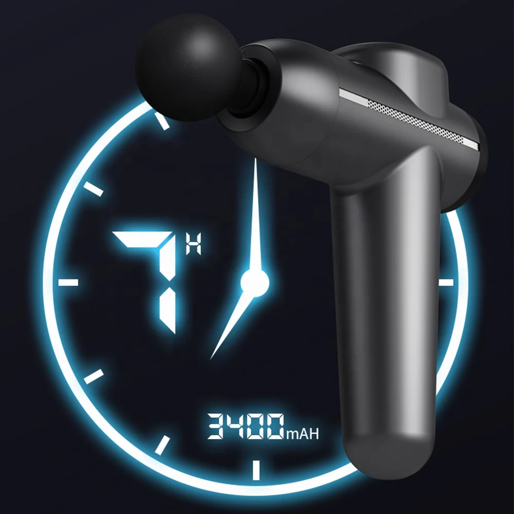 Meresoy Professional Sport Deep Muscle Massage Gun Dropshipping Portable Power Vibration Tissue Fascia Quiet Best Gun Massager