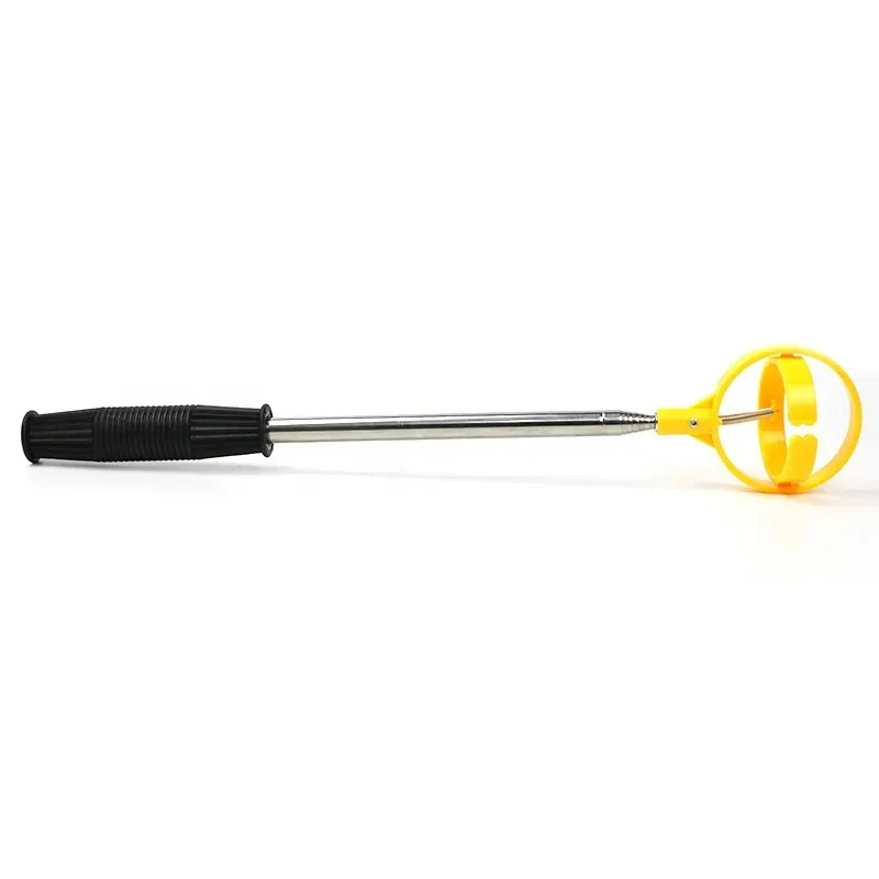 telescopic aluminum golf ball picker retriever transparent pick up tool suction cup shag tube