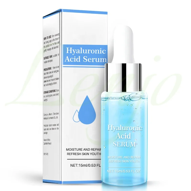 Pure Natural Moisturizing Hyaluronic Acid Serum Facial Anti-ging Whitening Facial Essence for Women