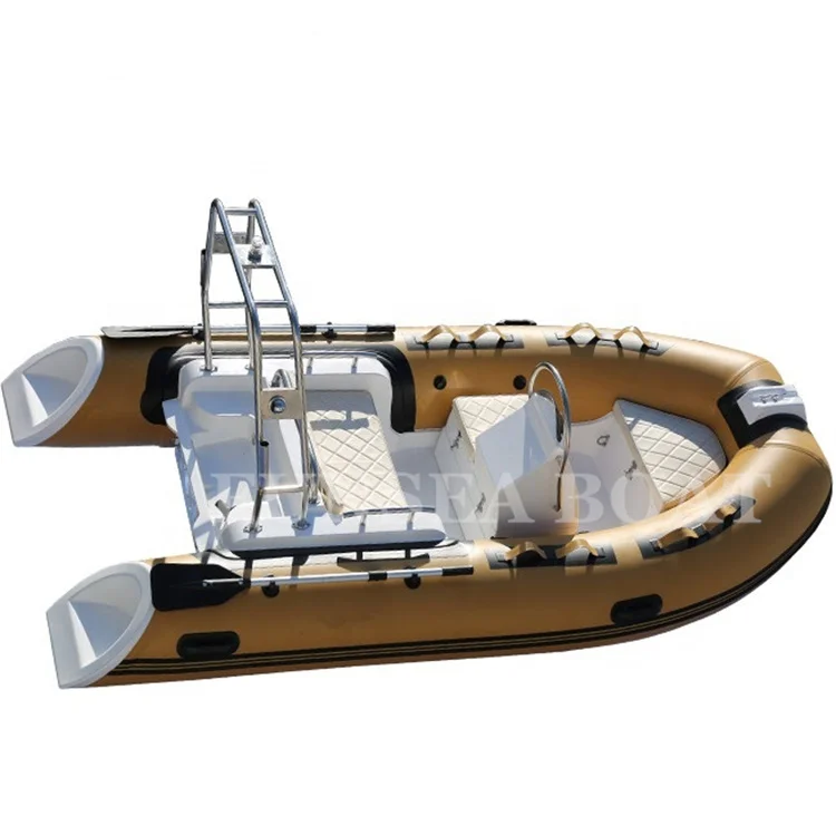 12ft 3.6m 360 made in china pvc or hypalon air tube fiberglass  aluminum bottom hull small inflatable RIB boat