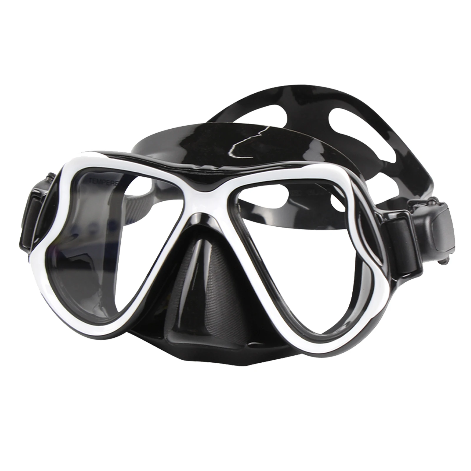 AQUA DIVE Silicone Training Fins Swimming Silicone Scuba Free Diving Mask And Snorkel Gear Set Swim Goggle Diving Masks