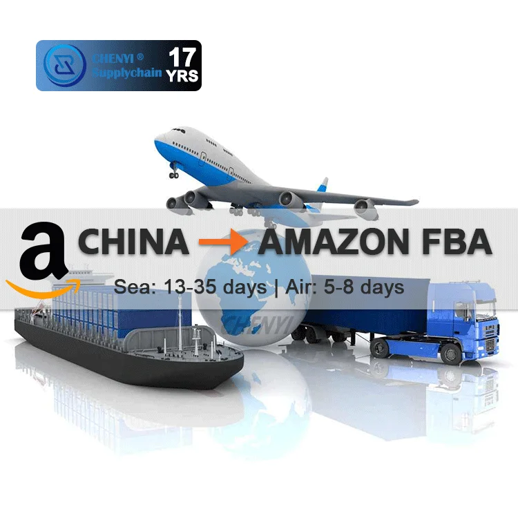 Door to Door Amazon Logistic Service LCL Express / Trucking FBA Shipping Sea Air Freight Forwarder From China Agent Ship To USA