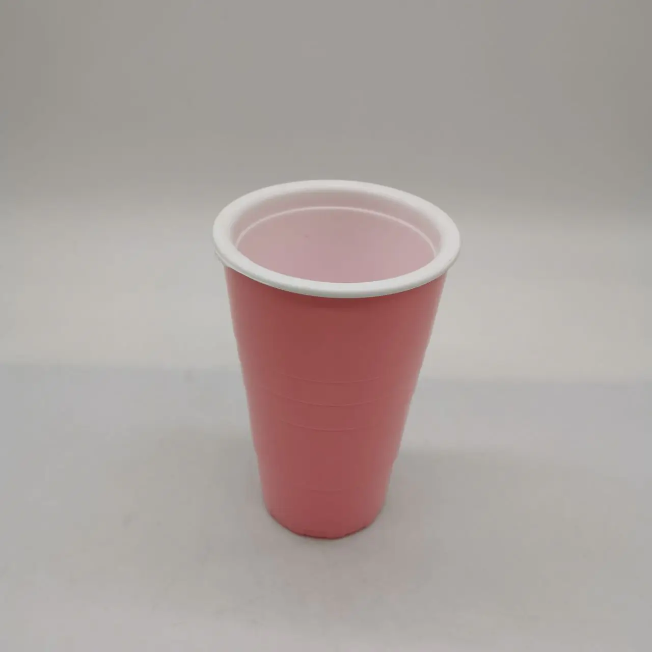 32 oz two-color Bisphenol a free PS Plastic Party Red Plastic Beer ping Pong cup Drink cups can be reused