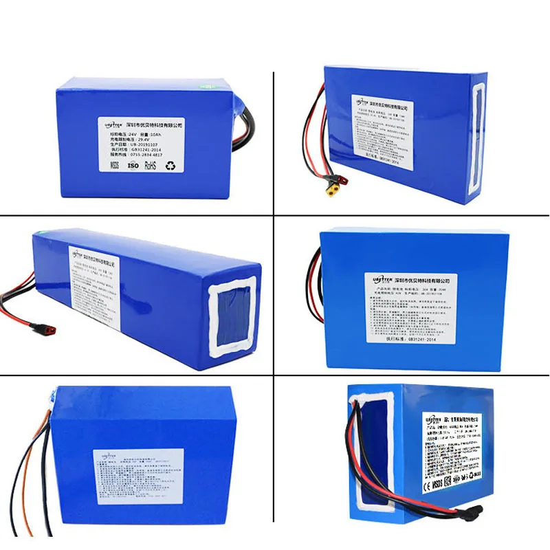 Rechargeable Lifepo4 lithium  12v 24V 36v 48V 52v 60V 72V 80V   OEM High Capacity battery Pack for scooter  ebike  golf car  rv