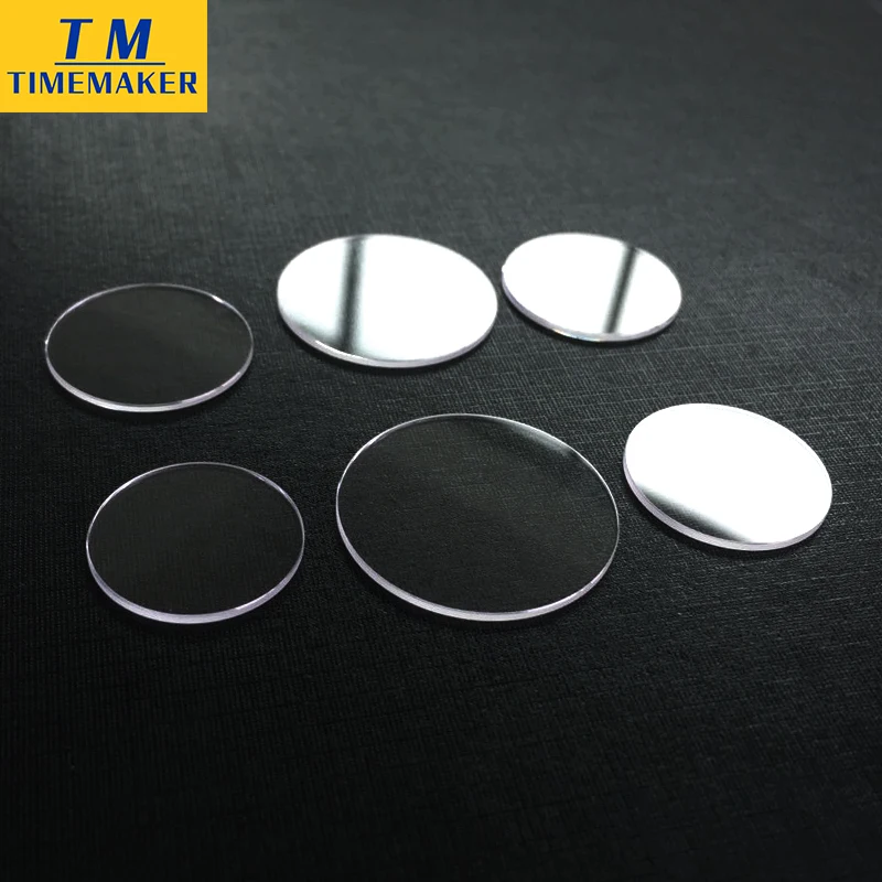 New Design Mineral Flat 1.0mm Thick 13-40mm Dia Crystal Glass For Watch And Wristwatch Supported Custom-Made OEM